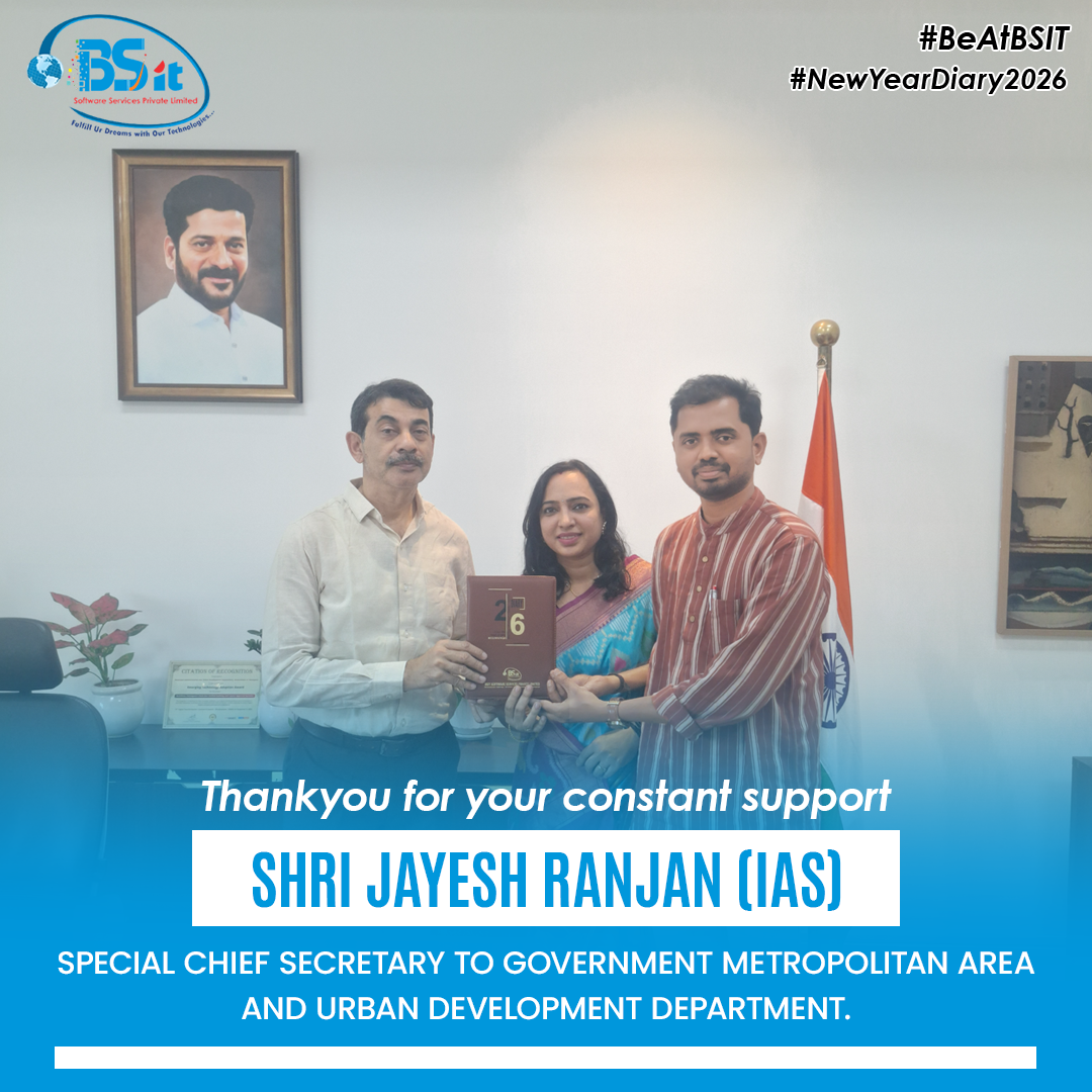 BSIT-Software-Services-Web-And-App-Development-Company-In-India-dairy-2026-distribution-to-shri-Jayesh-Ranjan-IAS