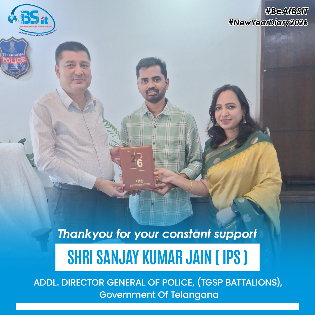 BSIT-Software-Services-Web-And-App-Development-Company-In-India-dairy-2026-distribution-to-shri-Sanjay-Kumar-Jain-IPS