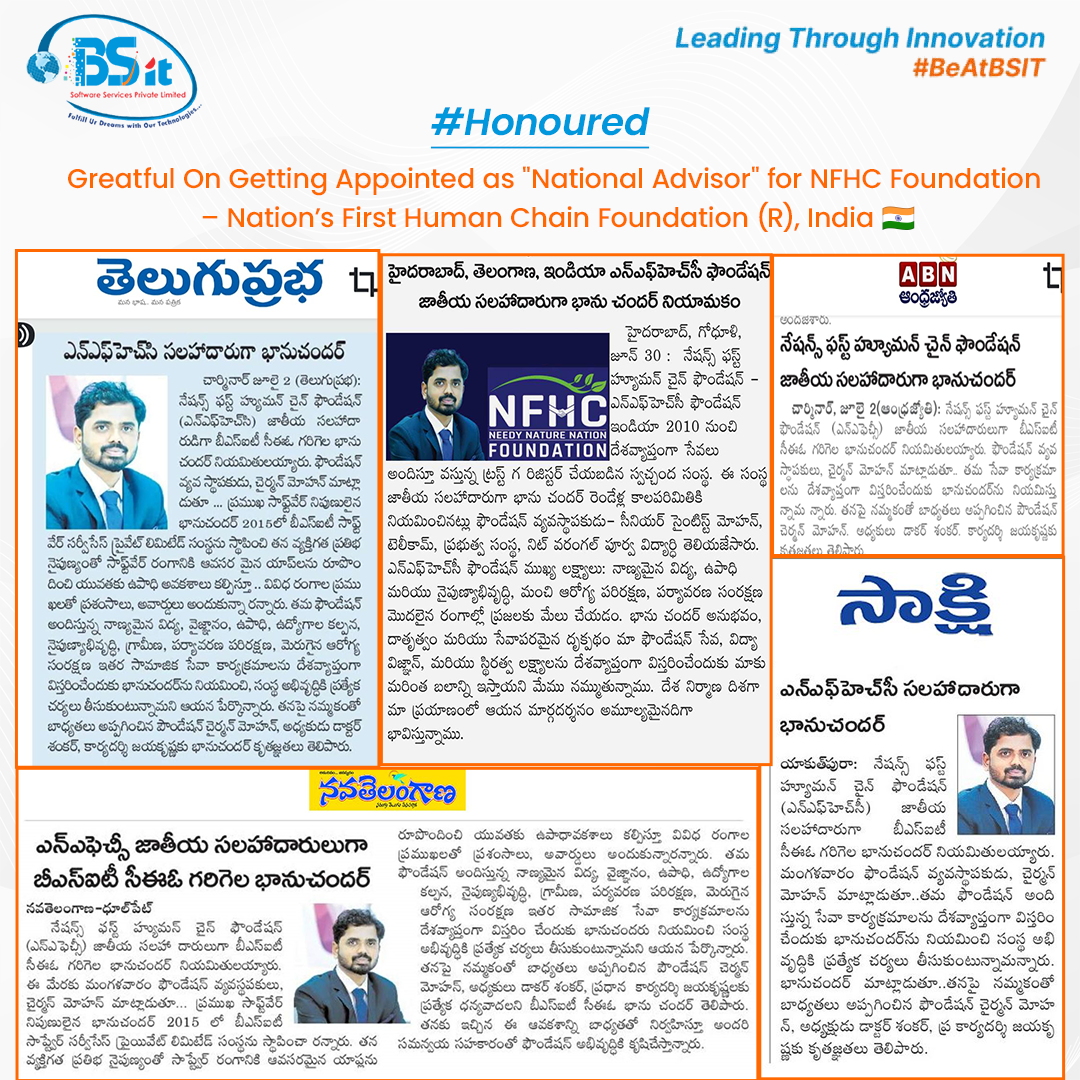 National-Advisor-Appointment-for-NFHC-Foundation-BSIT-Software-Services-Web-And-App-Development-Company-In-India